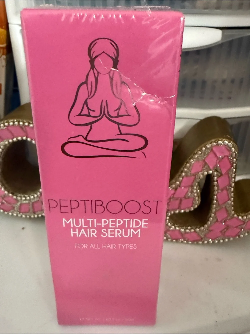 Multi-Peptide Hair Serum — Pink